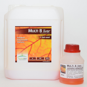 MULTI B LIVER – KOMPLEKS WITAMIN Z GRUPY B, 100 ml