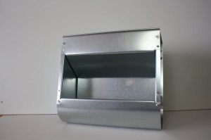 Karmnik zasypowy metalowy duży